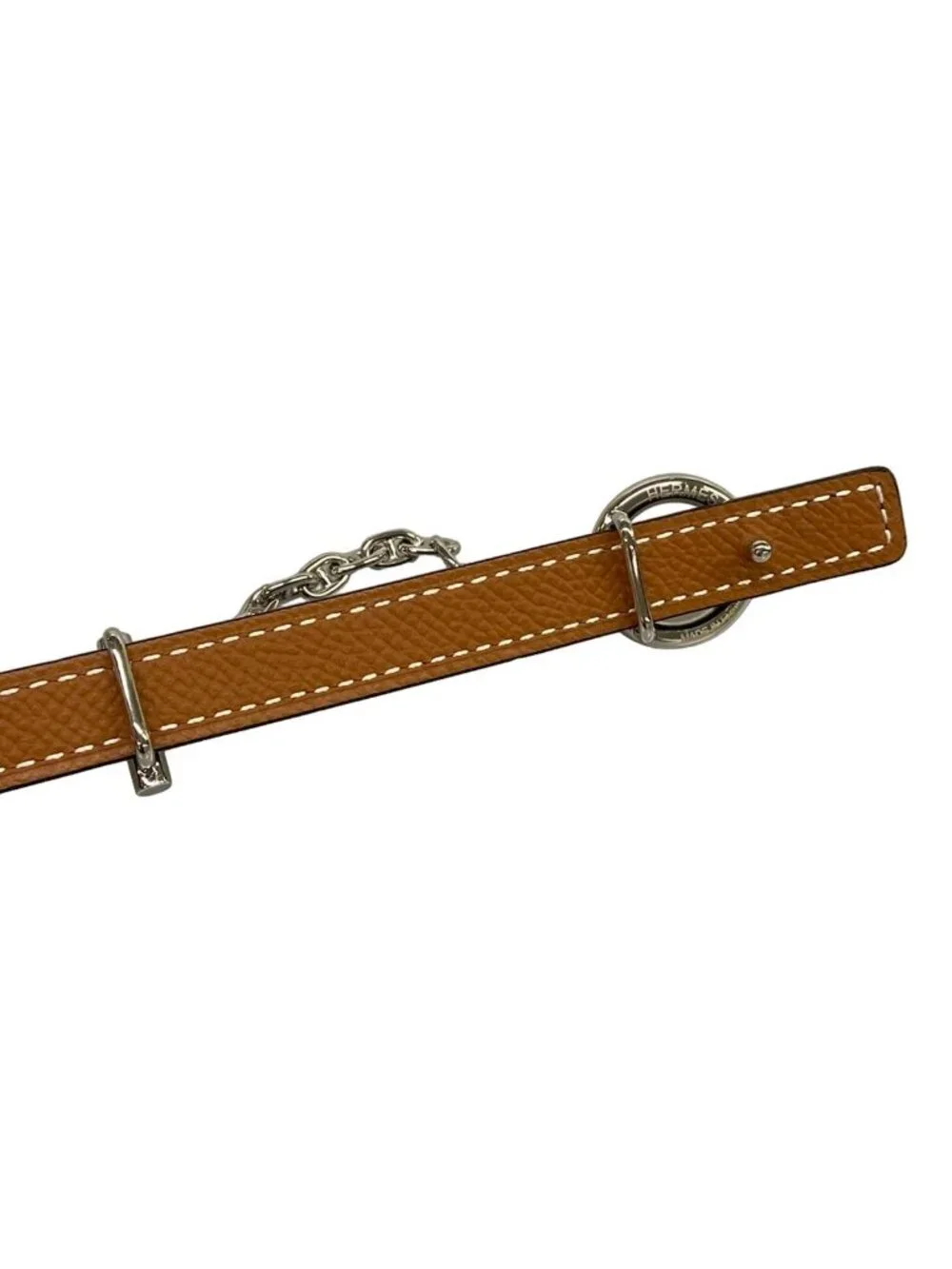 Hermes Belt 70 Black Chaine D'ancre Leather